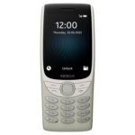 Nokia 8210 4G VoLTE keypad phone with dual SIM, big display, inbuilt MP3 player & wireless FM radio | Sand
