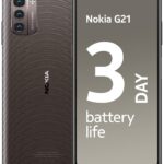 Nokia G21 Android Smartphone, Dual SIM, 3-Day Battery Life, 4GB RAM + 64GB Storage, 50MP Triple AI Camera | Dusk