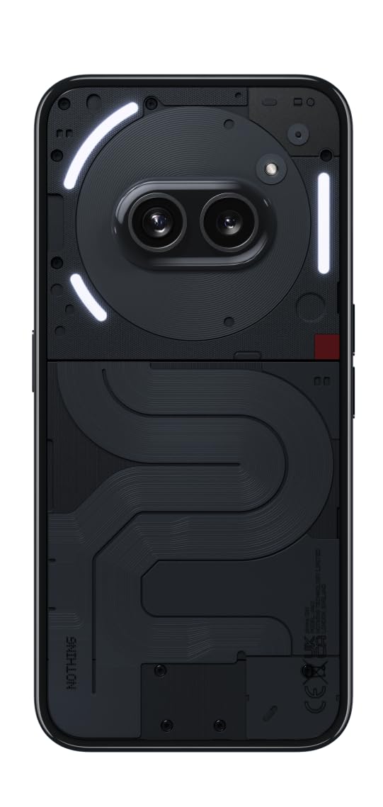 Nothing Phone (2a) 5G (Black, 8GB RAM, 256GB Storage) | Up to 16 GB RAM | 6.7" AMOLED Display | 50MP (OIS) + 50 MP | 32 MP Front | Mediatek Dimensity 7200 Pro Processor | 45 W Charging 100% in 59 mins