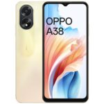 OPPO A38 (Glowing Gold, 4GB RAM, 128GB Storage) | 5000 mAh Battery and 33W SUPERVOOC | 6.56" HD 90Hz Waterdrop Display | 50MP Rear AI Camera with No Cost EMI/Additional Exchange Offers