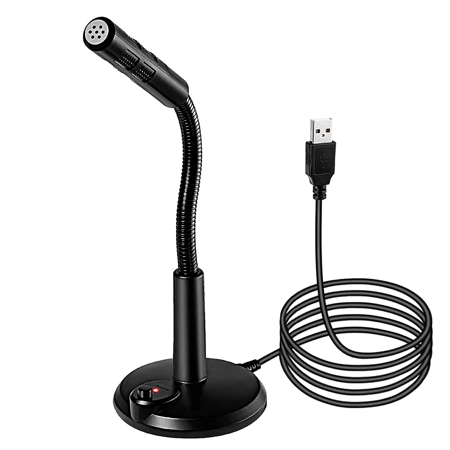 ORAIMA USB Microphone for Noise Cancelling Windows and Mac, Professional PC Microphone Computer, Laptop, Desktop and Notebook, Plug and Play Mic