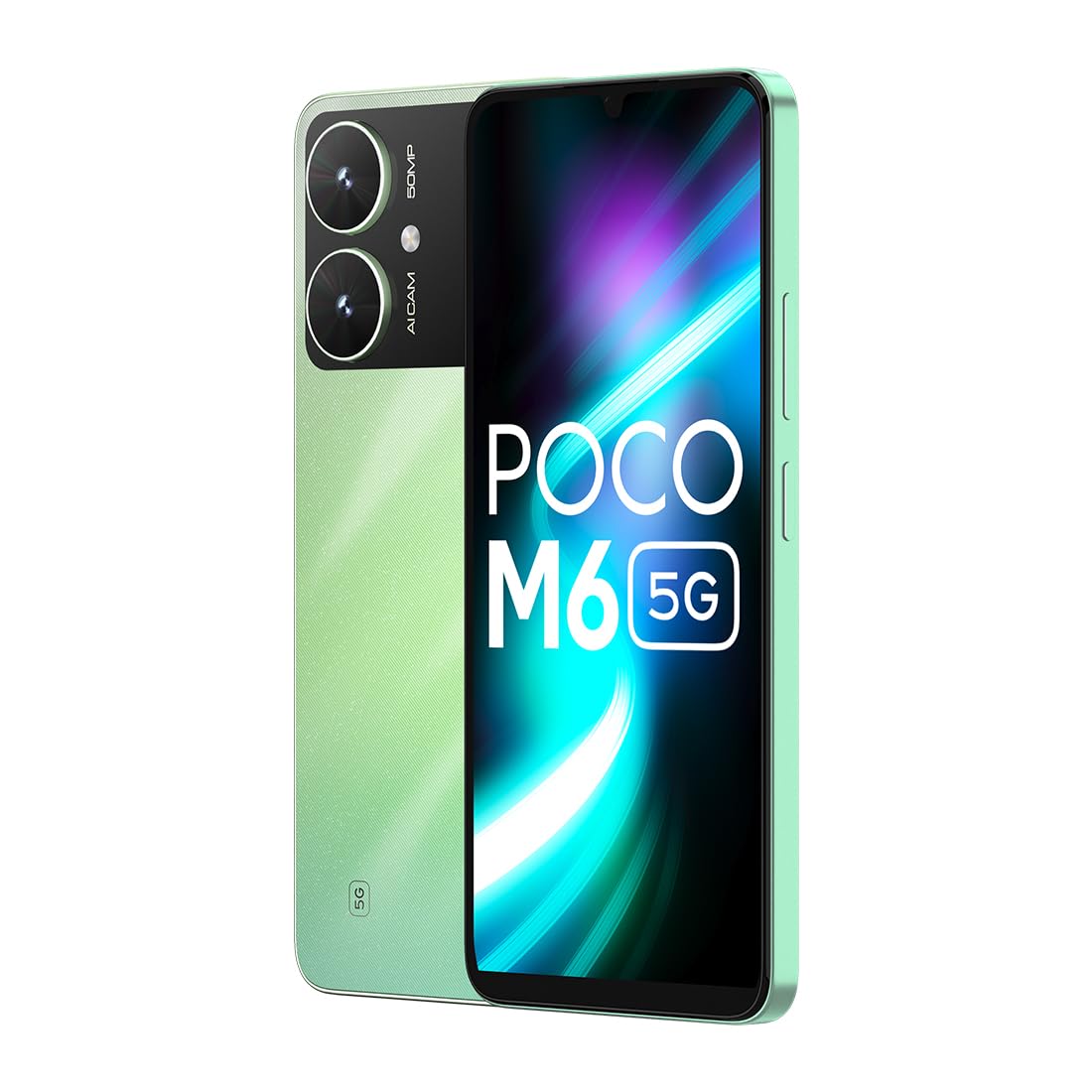 POCO M6 5G (Polaris Green, 8GB RAM, 256GB Storage)