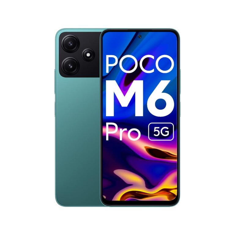 POCO M6 Pro 5G (Forest Green, 4GB RAM, 128GB Storage)
