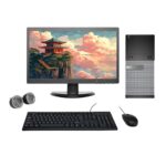(Refurbished) Dell Optiplex 19" HD All-in-One Desktop Computer Set (Intel i5 2nd Gen| 8 GB RAM| 500 GB HDD| 19" HD LED Monitor| KB & Mouse| Speakers| WiFi| Windows 10 Pro| MS Office)