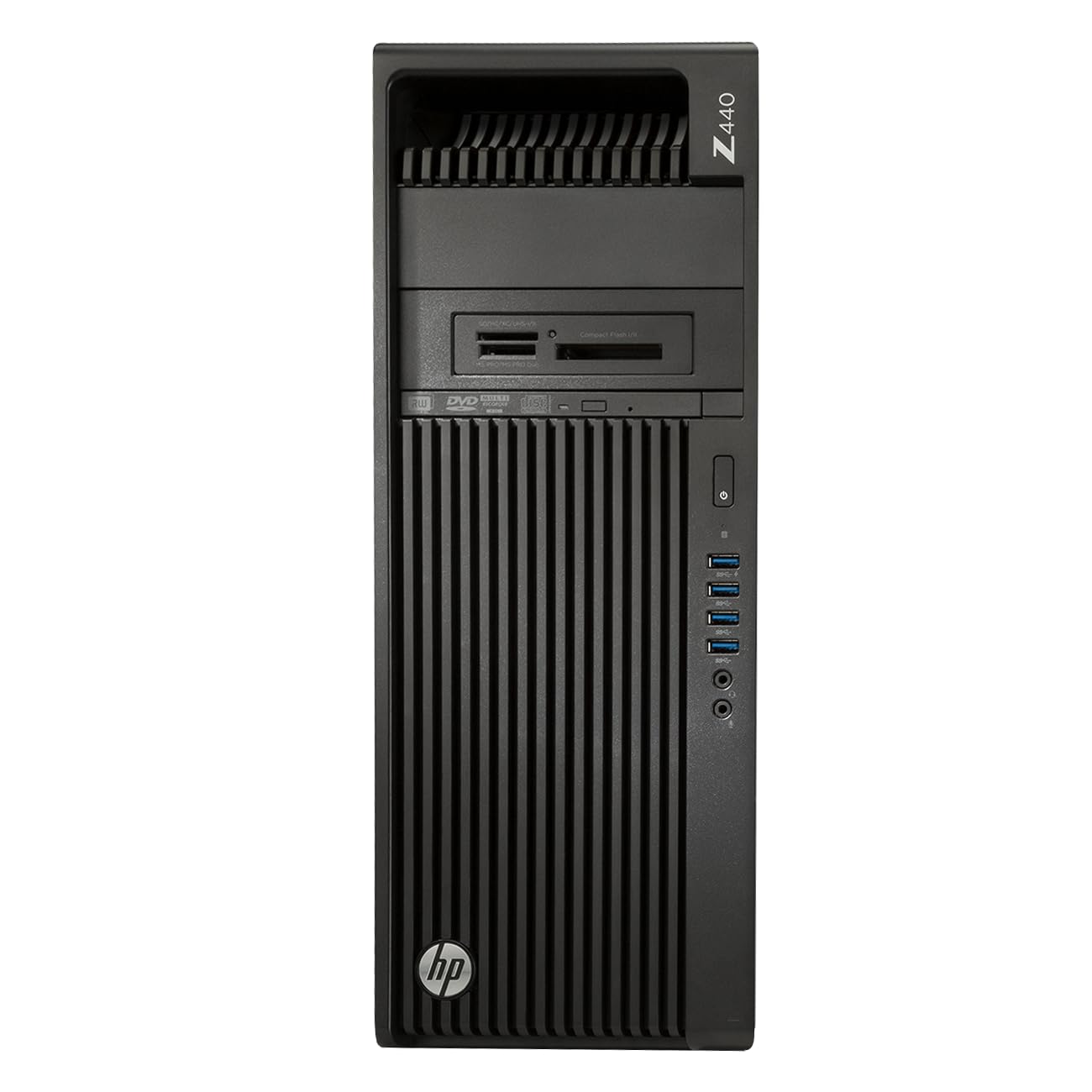 (Refurbished) HP Z440 Desktop Computer PC (Intel Xeon E5| 8 GB DDR4 RAM| 256 GB SSD| Windows 10 Pro| MS Office| AMD Graphics Card| USB| VGA), Black