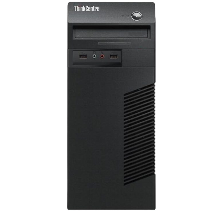 (Refurbished) Lenovo ThinkCentre Desktop Computer PC (Intel Core i5 4th Gen, 8 GB RAM, 500 GB HDD, Windows 10 Pro, MS Office, Intel HD Graphics, USB, VGA), Black