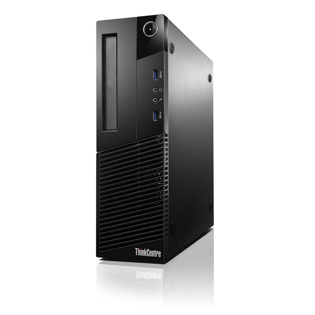 (Refurbished) Lenovo ThinkCentre Desktop Computer PC (Intel Core i7 2600/ 16 GB RAM/ 1 TB HDD + 128 GB SSD/ Windows 10 Pro/ MS Office/ Intel HD Graphics/ USB/ Ethernet/WiFi), Black