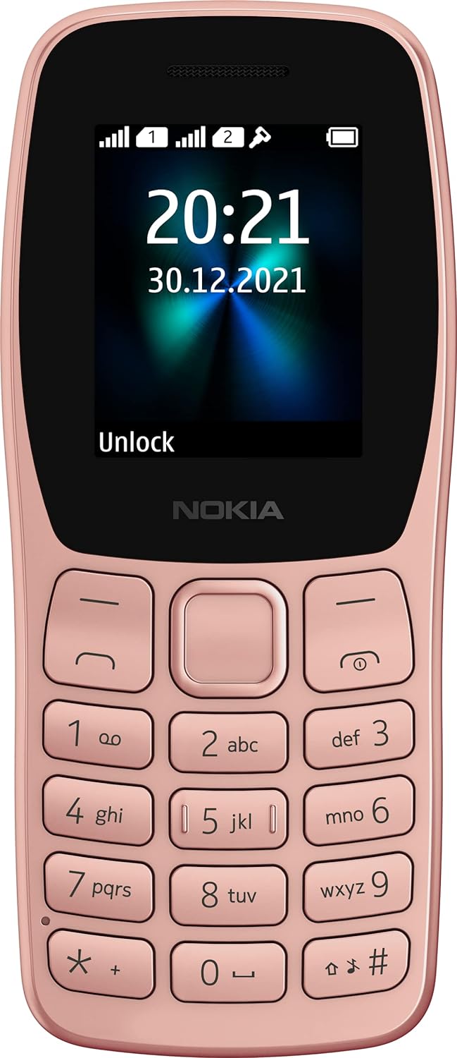 (Refurbished) NOKIA 110 TA-1434 DS in Rosegold