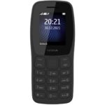(Refurbished) Nokia 105 Classic | Single Sim Keypad Phone with Built-in UPI Payments, Long-Lasting Battery, Wireless FM Radio, Charger in-Box | Charcoal