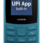(Refurbished) Nokia 106 4G Keypad Phone with 4G, Built-in UPI Payments App, Long-Lasting Battery, Wireless FM Radio & MP3 Player, and MicroSD Card Slot | Blue