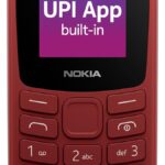 (Refurbished) Nokia 106 Dual Sim, Keypad Phone with Built-in UPI Payments App, Long-Lasting Battery, Wireless FM Radio & MP3 Player, and MicroSD Card Slot | Red