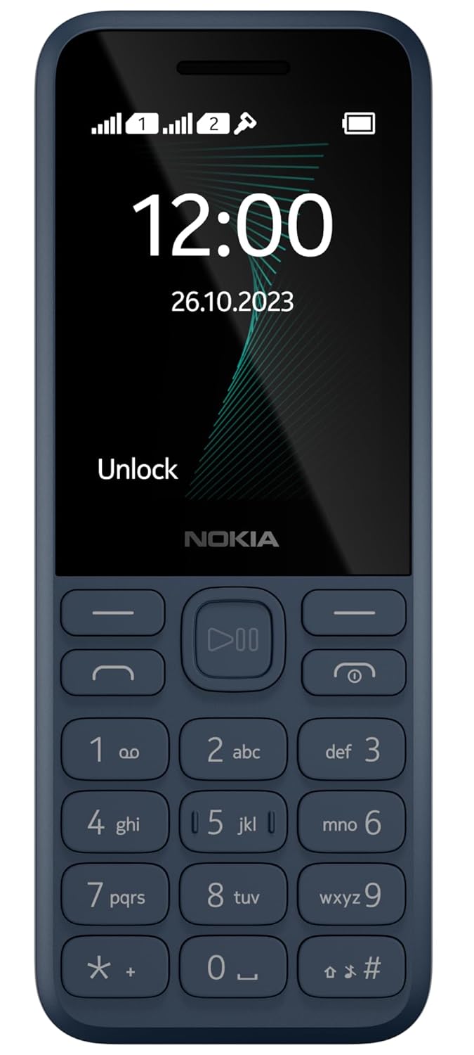 (Refurbished) Nokia 130 Music | Built-in Powerful Loud Speaker with Music Player