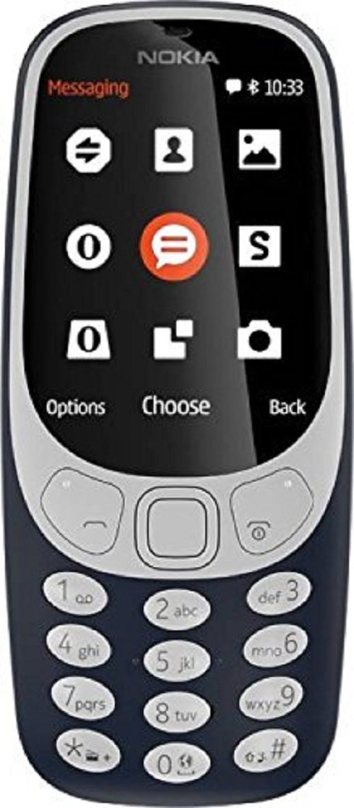 (Refurbished) Nokia 3310 (Dark Blue)