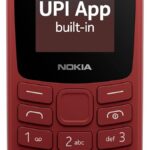 (Refurbished) Nokia All-New 105 Dual Sim Keypad Phone with Built-in UPI Payments, Long-Lasting Battery, Wireless FM Radio | RED
