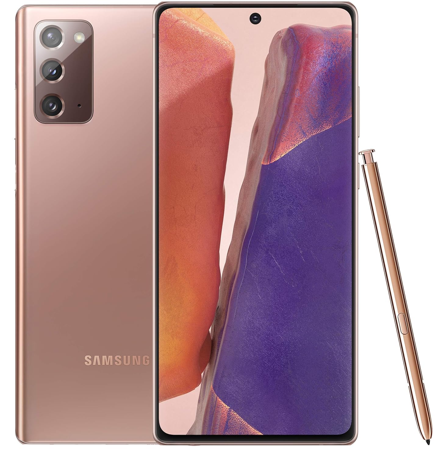 (Refurbished) Samsung Galaxy Note 20 (Mystic Bronze, 8GB RAM, 256GB Storage) with No Cost EMI/Additional Exchange Offers