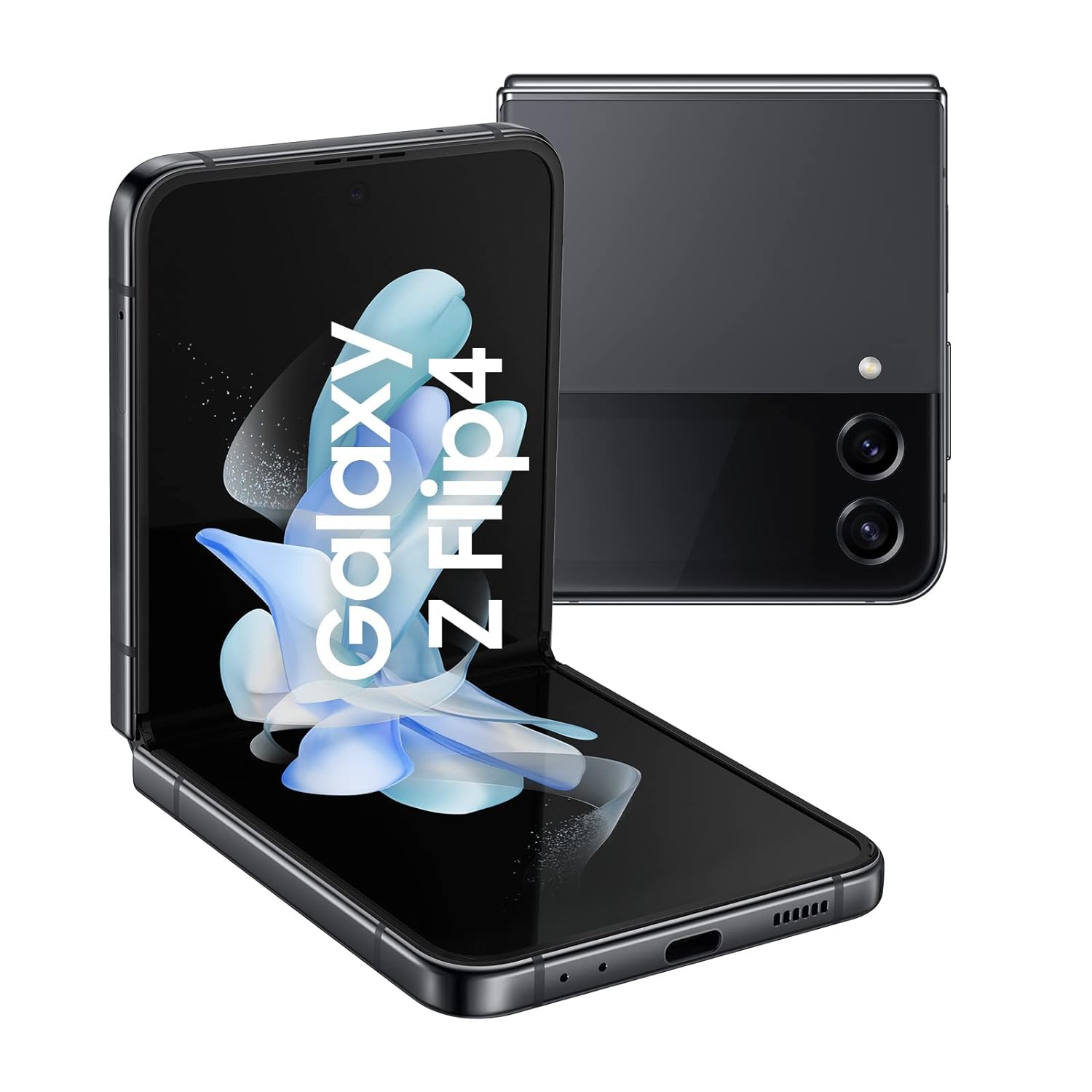 (Refurbished) Samsung Galaxy Z Flip4 5G (Graphite, 8GB RAM, 128GB Storage) with No Cost EMI/Additional Exchange Offers