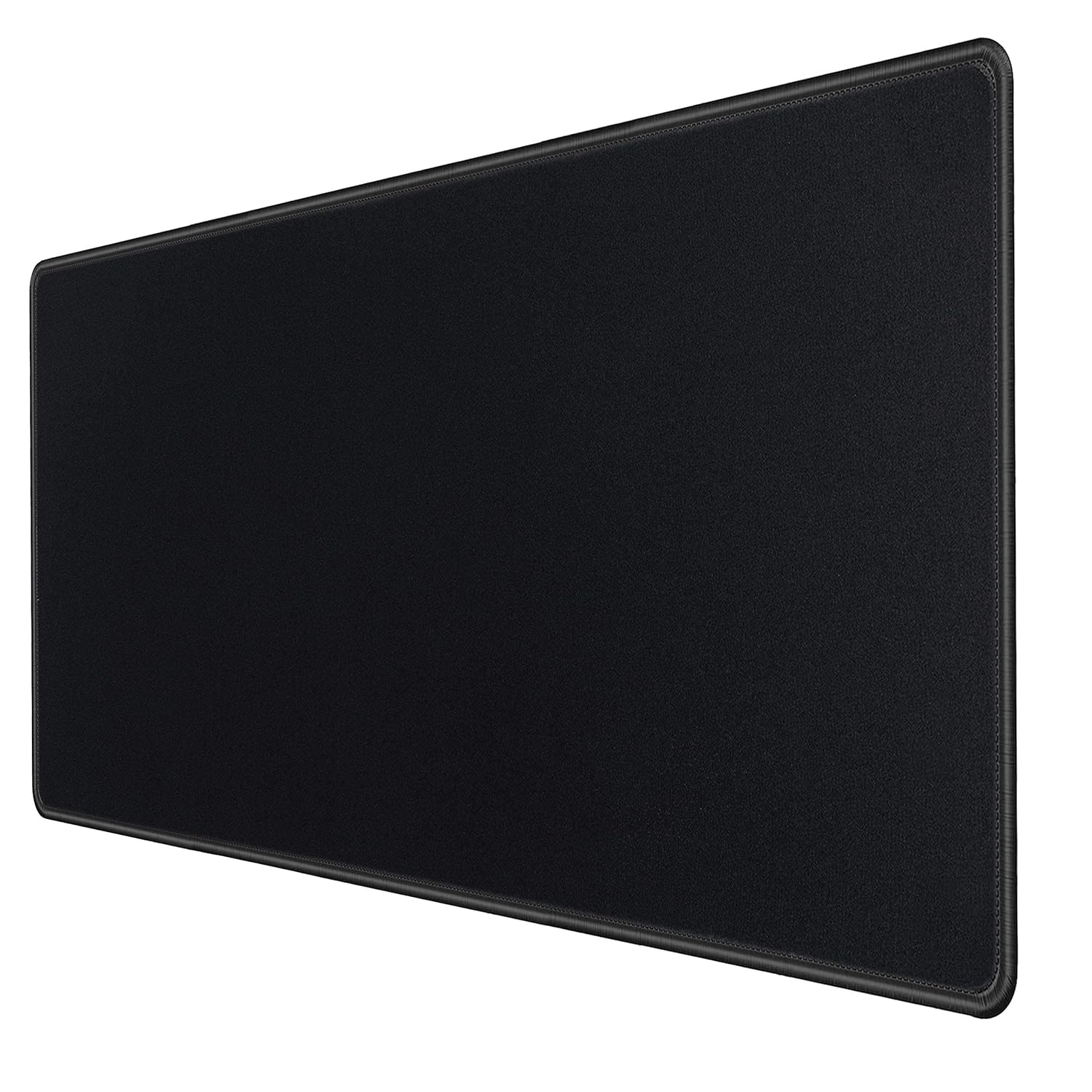 RiaTech 900x400x2mm Extended Gaming Mouse Pad for Laptop/Computer with Stitched Embroidery Edges and Water Resistance Coating Natural Non Slippery Rubber Base Mousepad Desk Mat - Black