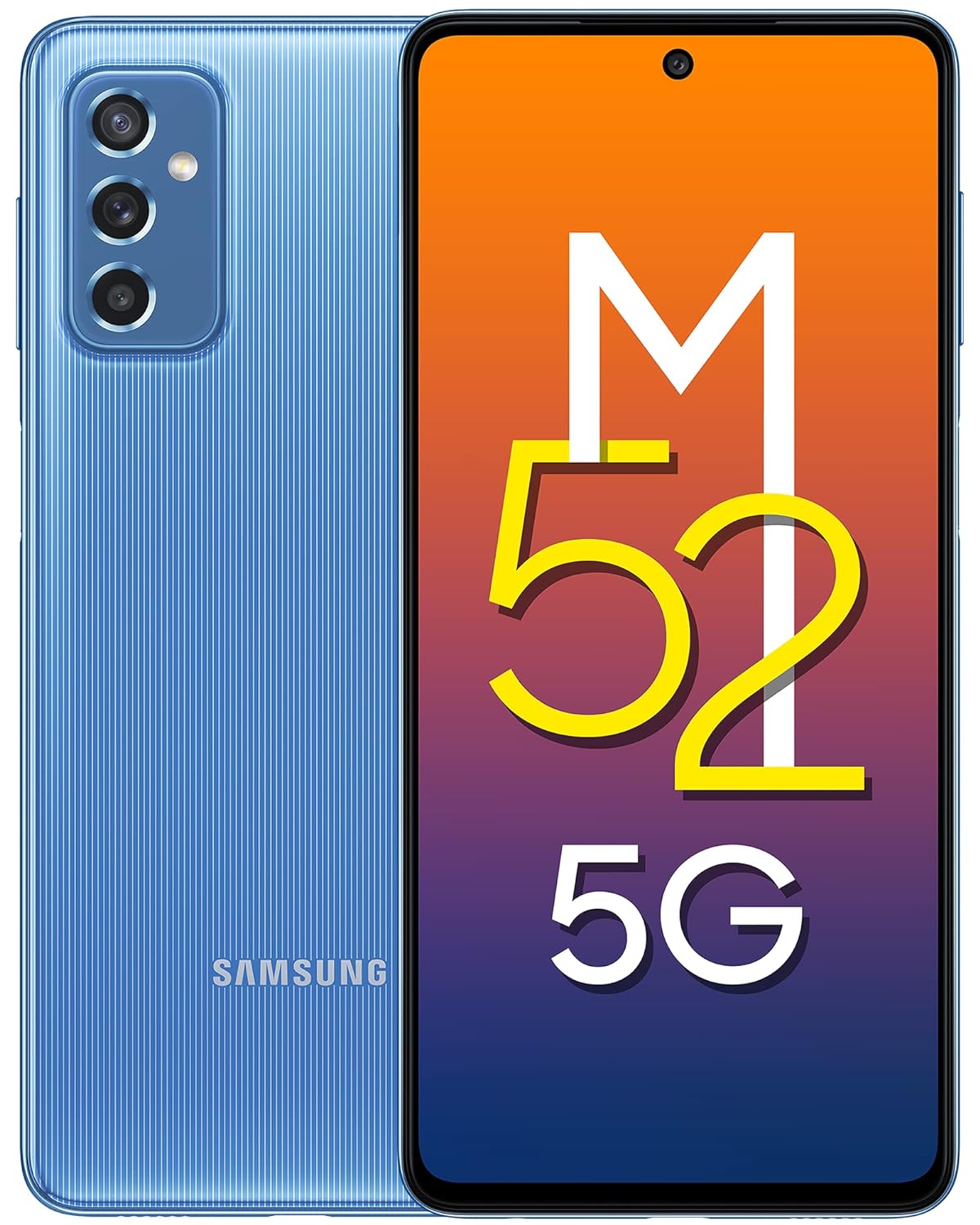 Samsung Galaxy M52 5G (Icy Blue, 8GB RAM, 128GB Storage) Latest Snapdragon 778G 5G | sAMOLED 120Hz Display