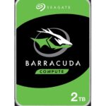 Seagate Barracuda 2 TB Internal Hard Drive HDD 8.89 cm (3.5 Inch) SATA 6 Gb/s 5400 RPM 256 MB Cache for Computer Desktop PC (ST2000DM005)