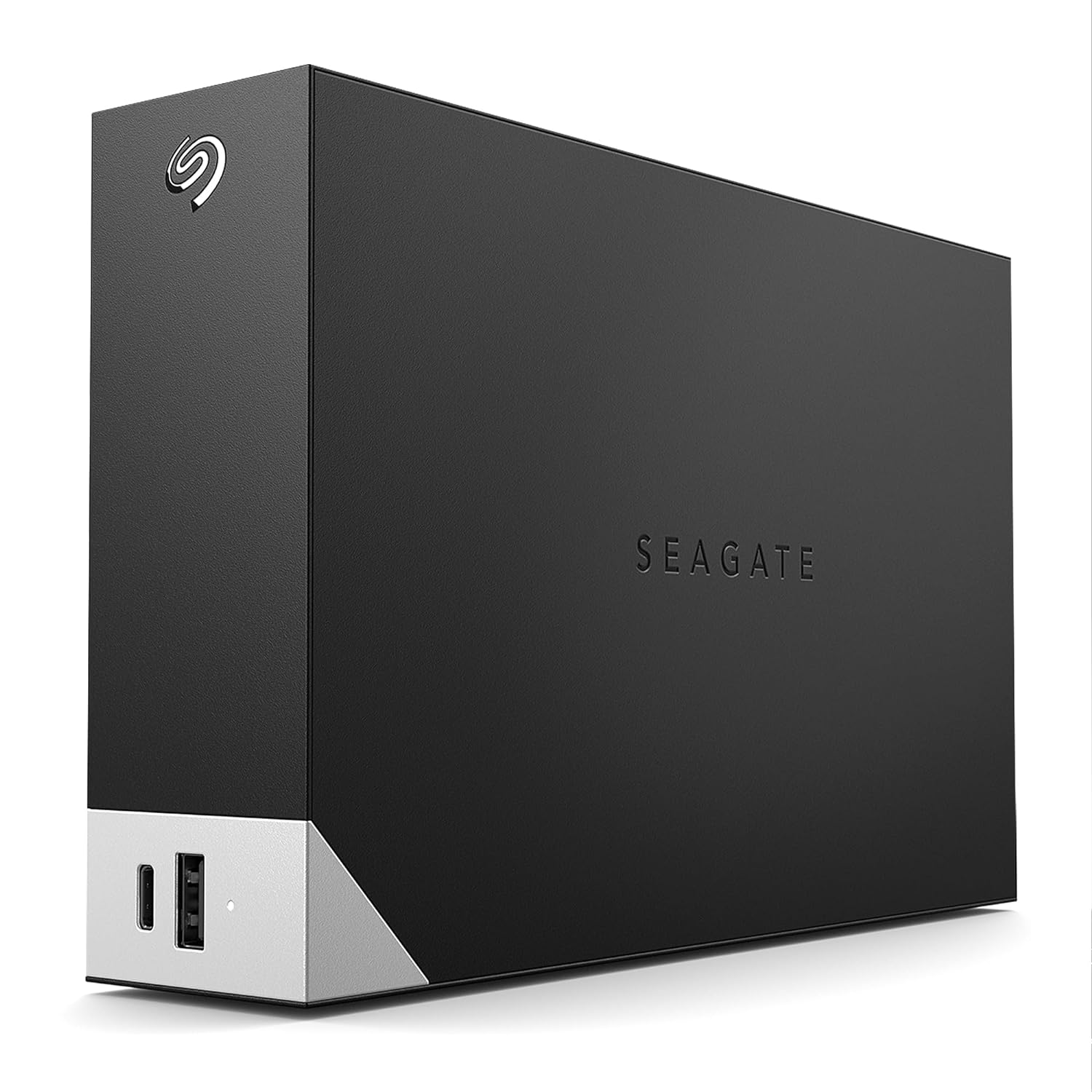 Seagate One Touch Hub 12TB Desktop External HDD USB-C & USB 3.0 Port, with 3 yr Data Recovery Services, for Computer PC Laptop Mac, 6 Month Mylio Create and Dropbox Plan (STLC12000400), Black
