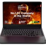 [Smart Choice] Lenovo IdeaPad Gaming 3 Laptop AMD Ryzen 5 5500H 15.6" (39.62cm) FHD IPS 300nits 144Hz (8GB/512GB SSD/Win 11/NVIDIA RTX 2050 4GB/Alexa/3 Month Game Pass/Shadow Black/2.32Kg), 82K20289IN