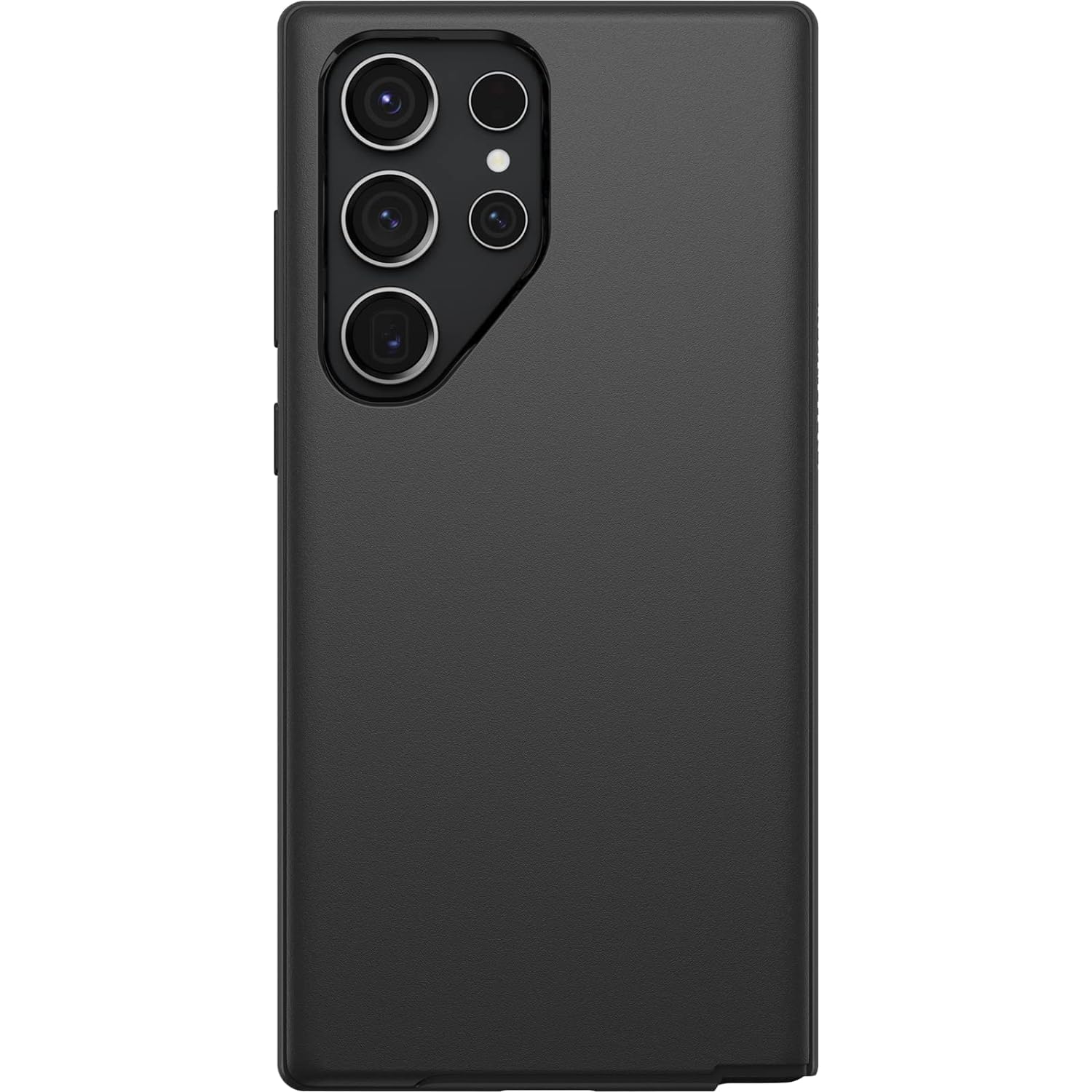 TIJAS OtterBox for Samsung Galaxy S24 Ultra Symmetry Series Case Ultra-Sleek, Wireless Charging Compatible, Raised Edges Protect Camera & Screen Cover for Samsung Galaxy S24 Ultra (Black)