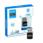 UPORT 2 in 1 USB 5G 600 MBPS WiFi Adapter Driver Free Dual Band 2.4Ghz/5Ghz Wireless WiFi Receiver Dongle for PC, Laptop, Desktop Computer