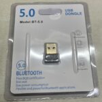 USB Bluetooth 5.0 Dongle, Plug and Play for Computers/Laptops, Connect Devices