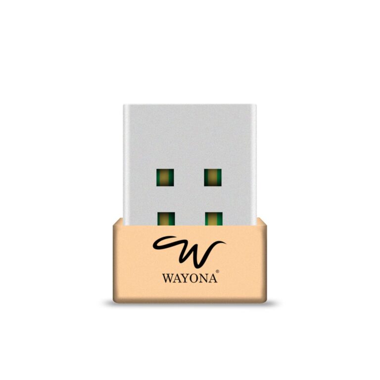 Wayona USB WiFi Adapter for Computer Wyn 12 N150 Wireless Network Adapter for Desktop Laptop - Nano Size WiFi Dongle Compatible with Windows 10/7/8/8.1/XP