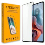 XTRENGTH Advanced HD+ Tempered Glass Screen Protector Designed for Motorola G34 5G / Moto g34 (6.5") : Edge-to-Edge Full Screen Coverage with Easy Self-Installation Kit (Anti-Scratch)