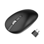 cimetech Type C Wireless Mouse, Mouse for Laptop USB C Computer Slim Silent Cordless Mice with Type C Receiver Compatible with Notebook, Computer, PC, Laptop, Computer, MacBook