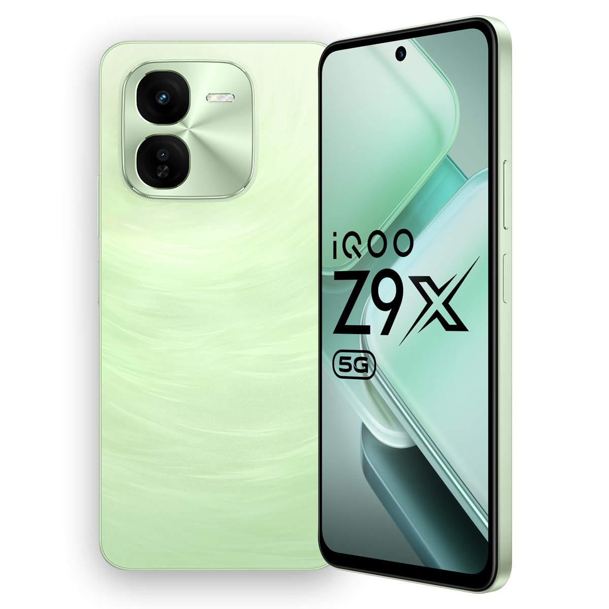 iQOO Z9x 5G (Tornado Green, 6GB RAM, 128GB Storage) | Snapdragon 6 Gen 1 with 560K+ AnTuTu Score | 6000 mAh Battery with 7.99mm Slim design | 44W FlashCharge