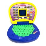 Wembley Kids Computer Toy Baby Laptops for Kids 1 2 3-6 Years Activity Electronics Number & Alphabet Charts for Kids Learning Educational Toy with Sound and Music - BIS Approved (Yellow & Blue)