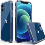 Amozo Ultra Hybrid Camera and Drop Protection Back Case Cover for iPhone 12 / iPhone 12 Pro (Polycarbonate|Transparent)
