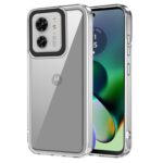 Amazon Basics Back Case Cover for Motorola Edge 40 5G (TPU + PC_Transparent)