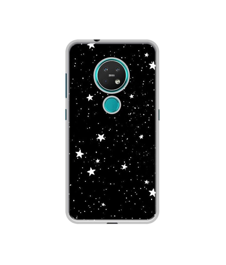 Amazon Brand - Solimo Designer Stars UV Printed Soft Back Case Mobile Cover for Nokia 7.2