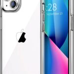 Amozo Designed for iPhone 14 Cover | Ultra Hybrid Drop and Camera Protection Back Cover Case for iPhone 14 (TPU + Polycarbonate | Crystal Transparent)