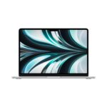 Apple 2022 MacBook Air laptop with M2 chip: 34.46 cm (13.6-inch) Liquid Retina display, 8GB RAM, 512GB SSD storage, backlit keyboard, 1080p FaceTime HD camera. Works with iPhone/iPad; Silver