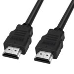 Black-R High Speed HDMI Cable | Supports 3D, 4K | for All HDMI Devices, Laptop, Computer, Gaming Console, TV, Set Top Box - 1.5 Meter - Black