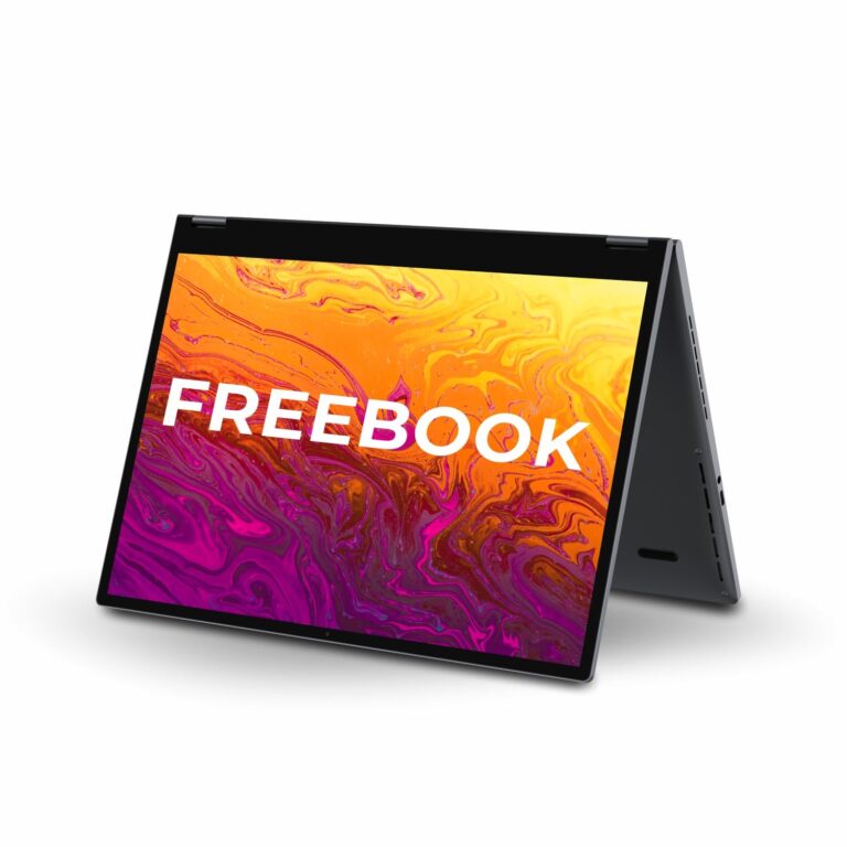 Chuwi FreeBook 13.5 Inch 2 in 1 Touchscreen Laptop,Flipped 360 Degree, Windows 11,Intel Core i3-1215U 12th gen, 46.2Wh, 12 GB RAM LPDDR4 512 GB SSD Expandable Upto 1 TB, Backlit Keyboard