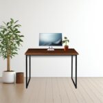 Cloudyfeel Engineered Wood Computer Desk & Laptop Study Table for Office Home Workstation Writing Modern Desk