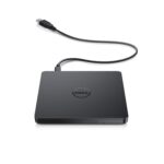 DellUSB External DVD Drive, Dell Portable DVD/CD +/-RW Drive Burner for Windows 10/8 /8.1/7 Laptop Computer PC of HP Dell LG Asus Acer LG Asus Lenovo - Black Color