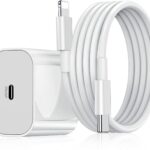 Dr Vaku® 20W Original Fast Charger Adapter Compatible with iPhone 14/14 Plus/14 Pro/14 Pro Max, 13/12/11 Series, iPad with 1 Meter Type C to Lightning Data Cable PD 2.0 (Adapter+Cable)