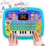 ESnipe Mart Educational Learning Kids Laptop Tablet Computer with Music and Fun Activities, Engaging Learning Toy for Toddlers| Ideal Educational Laptop with Games, Colorful