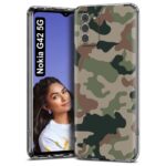 Fashionury Designer Printed Soft Silicone Back Case Cover for Nokia G42 5G Back Cover for Nokia G42 5G -D0390