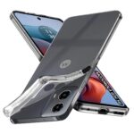 Fashionury Shockproof Crystal Clear Back Cover for Motorola Moto G34 5G | Raised Bumps for Camera & Screen Protection | Transparent Back Cover for Motorola G34 / Moto G34 5G