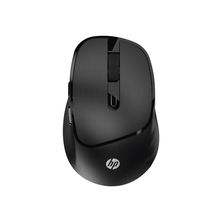 HP M120 Wireless Mouse, USB-A Nano Dongle, 2.4 Ghz Wireless Connection, 6 Buttons, Up to 1600 Dpi, Optical Sensor, Ergonomic Design, 12-Month Battery Life, 3-Year Warranty, 60GΒ±5%, Black, 7J4G4Aa