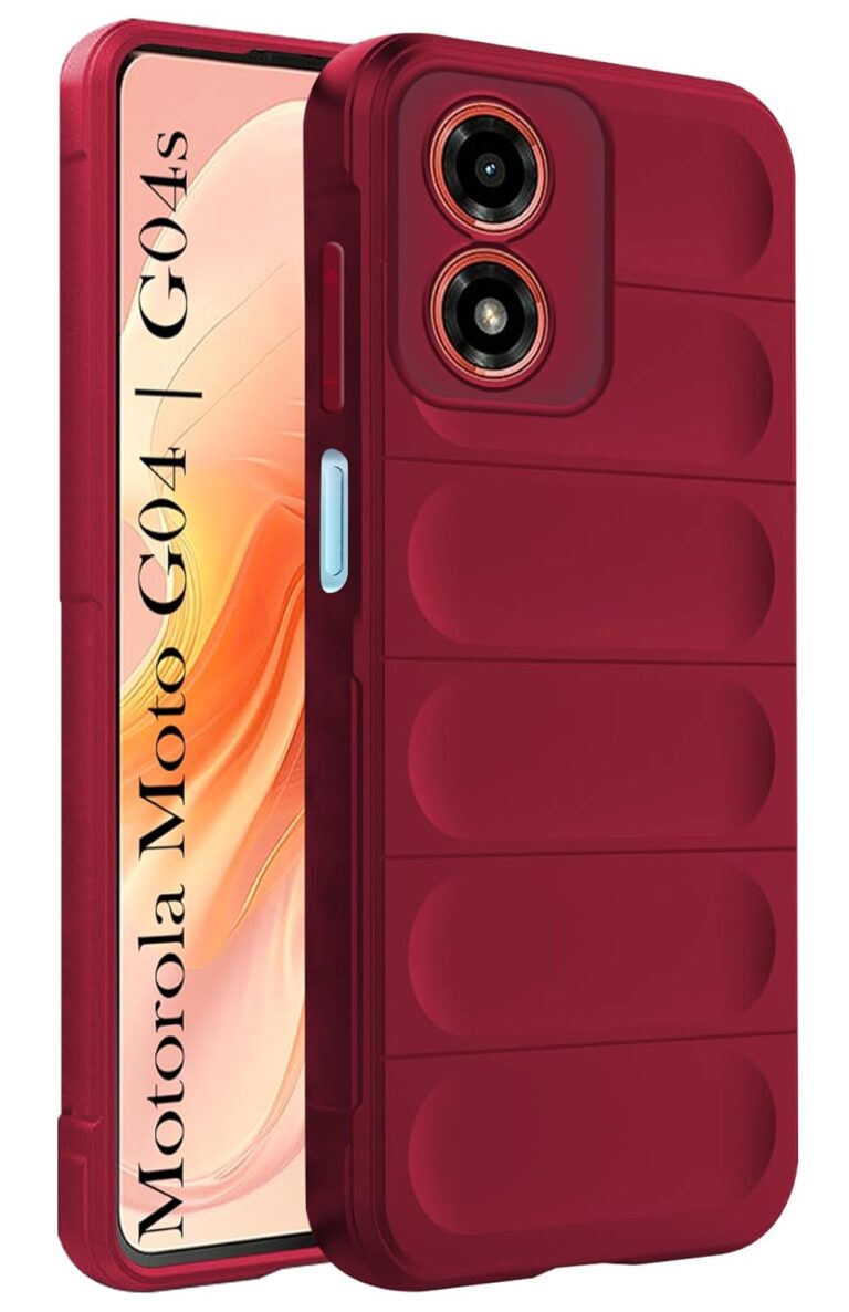 Jkobi Back Cover Case for Motorola Moto G04 | Motorola Moto G04s (Matte Liquid Silicone | Micro-Fiber Cloth Inside | Camera Protection | Shockproof | Pink)