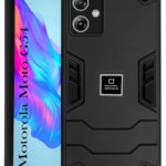 Jkobi Back Cover Case for Motorola Moto G54 (Lightweight Hybrid Shockproof Polycarbonate| Slim Black)