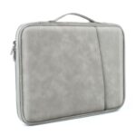 MOCA 13 Inch Laptop Sleeve Case for 13 Inch MacBook Air M2 A2681 M1 A2337 A2179 A1932, 13 Inch MacBook Pro M2 M1 A2338 A2251 A2289 A2159 A1989, 12.9 Inch iPad Pro Computer Bag with Handle (Light Grey)